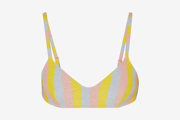 Solid & Striped Bikini TOp