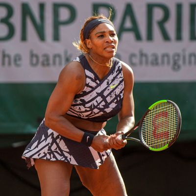 Serena Williams Wears Custom Off White Outfit to French Open