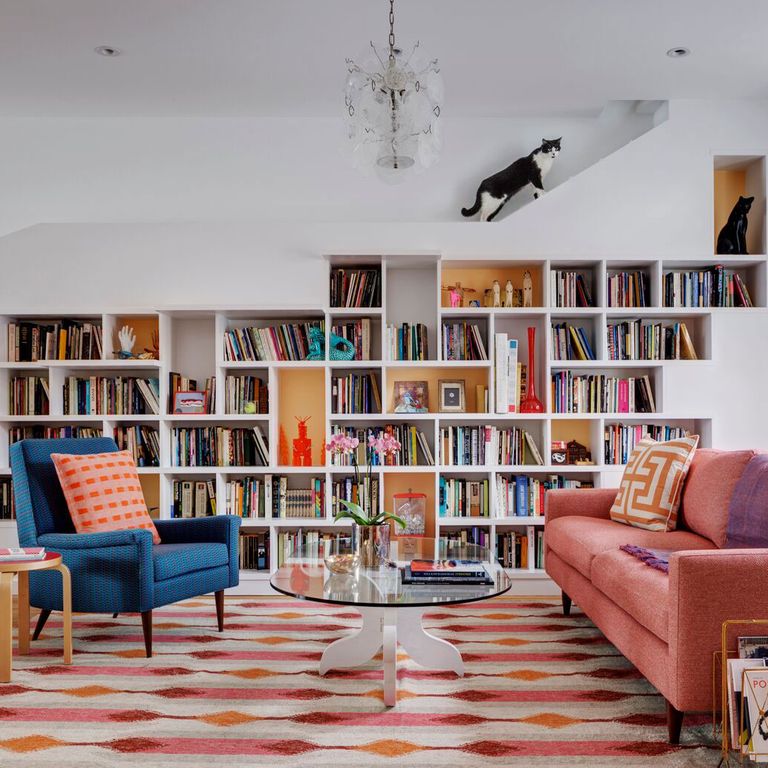 A Sunny Brooklyn Home Designed for Booklovers and Cats