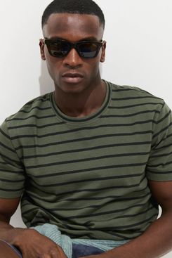 Alex Mill Standard Striped Tee In Cotton