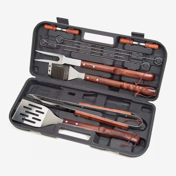 Cuisinart CGS-W13 13pc Wooden Handle Grill Tool Set