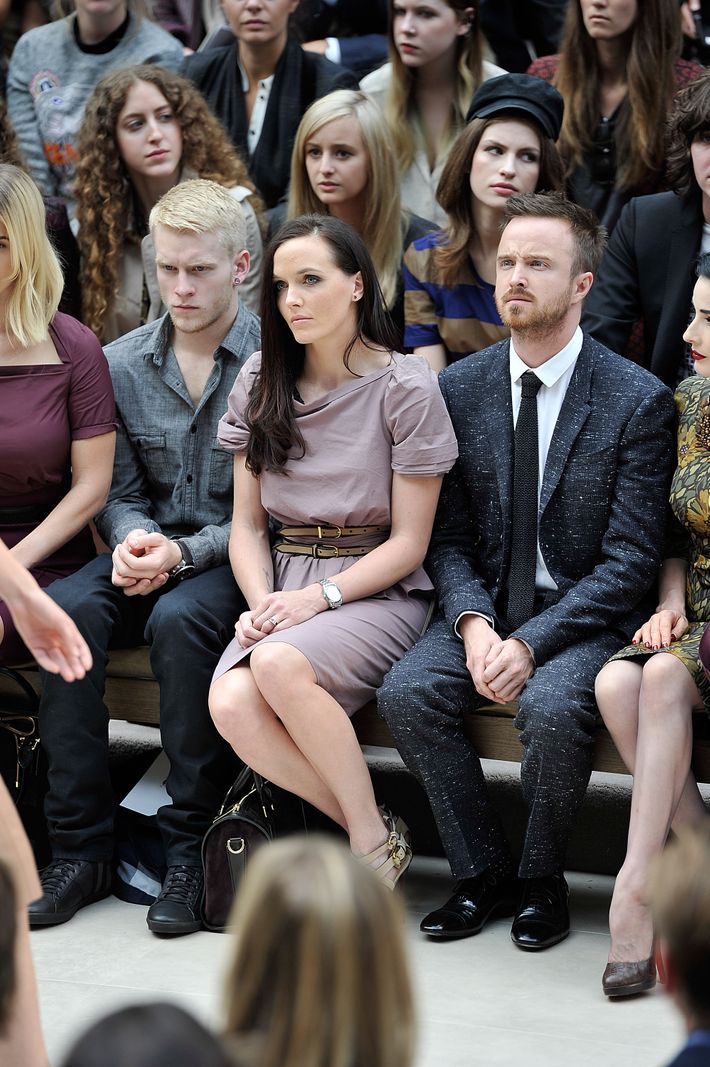 Aaron Paul Found the Burberry Show Deeply Confusing