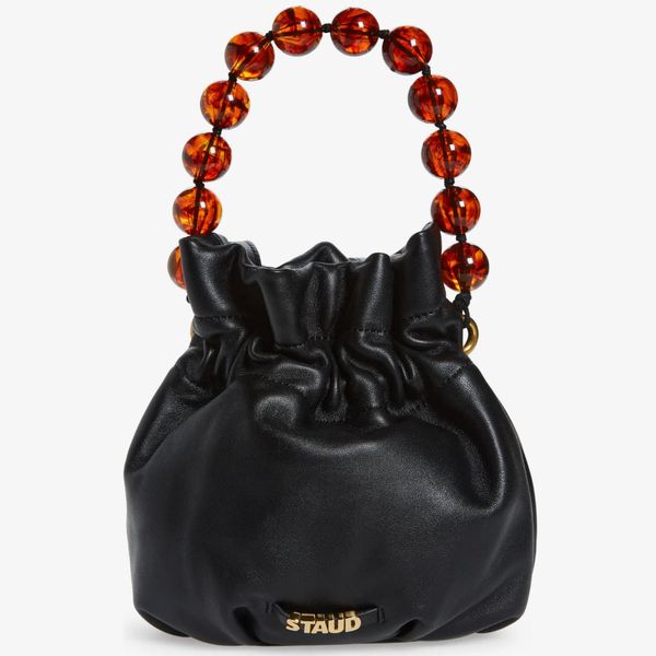 Staud Grace Leather Bucket Bag