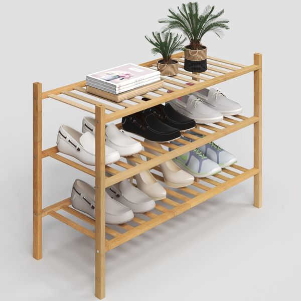 Z&L HOUSE 3-Tier Shoe Rack