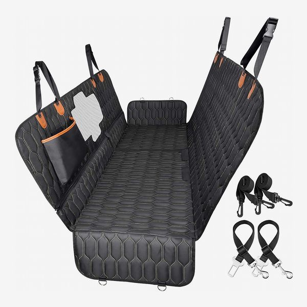 Okmee 4-in-1 Convertible Dog Hammock Scratchproof Pet Car Seat