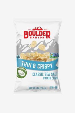 Boulder Canyon Thin & Crispy Classic Sea Salt Potato Chips, 6 OZ