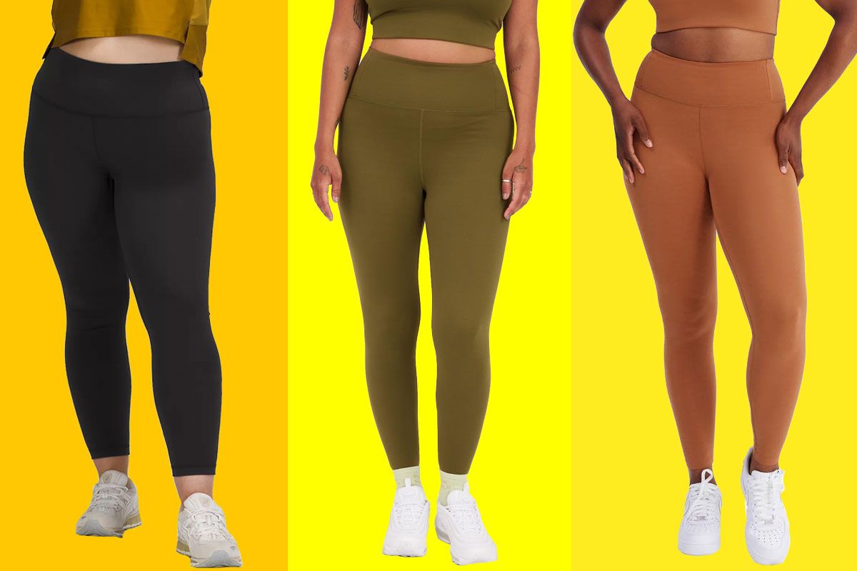 Women's High Waist, Full Length Leggings - Sweat