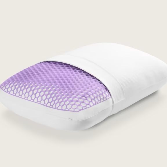 Purple GridCloud Pillow
