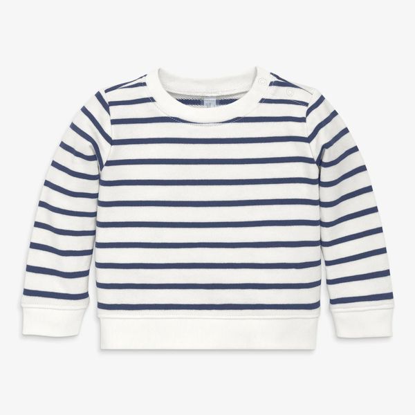 Primary Baby Sweatshirt in Stripe