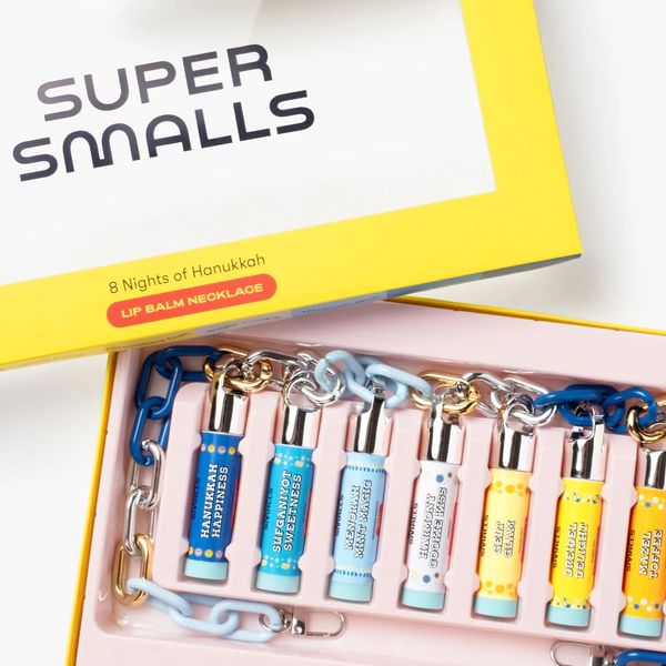 Super Smalls 8 Nights of Hanukkah Lip Balms Necklace