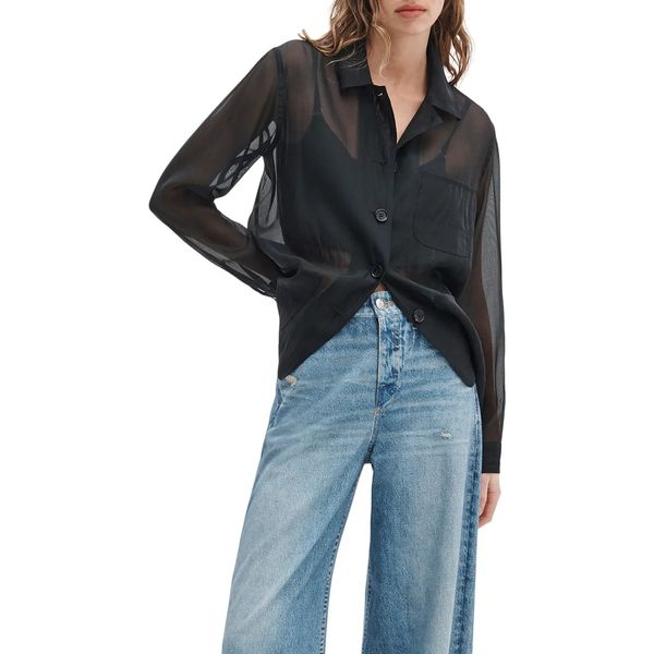 Rag & Bone Miramar Sofie High Waist Ankle Wide Leg Terry Sweatpant Jeans