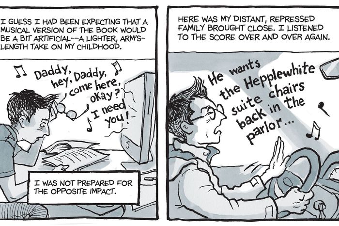 Comic Strip: Alison Bechdel Draws a Fun Home Coda