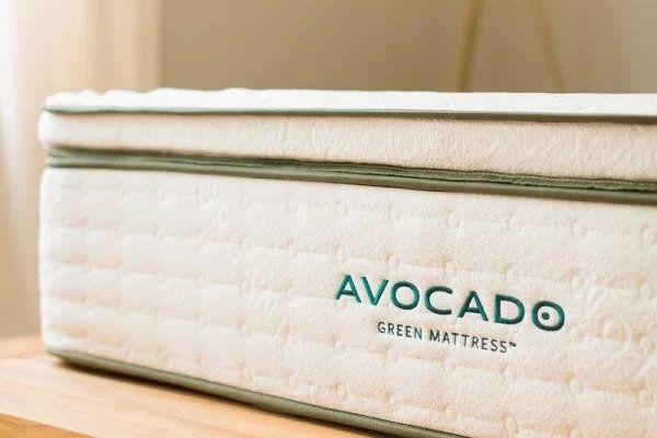 Avocado Green Mattress With Attached Pillow Top