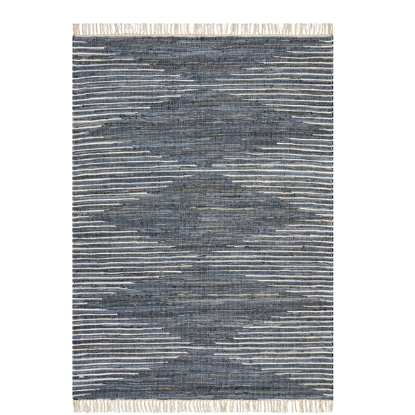Annie Selke Dira Denim Bohemian Diamond Rug