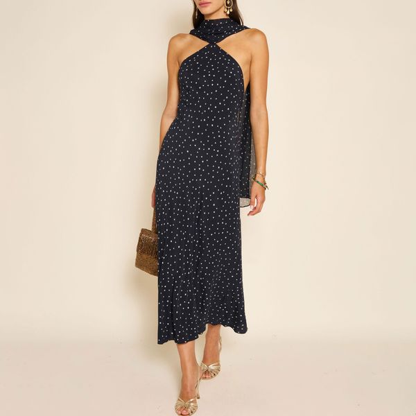 Rixo Hayley Midi Dress
