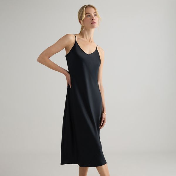 Quince 100% Washable Silk Slip Dress
