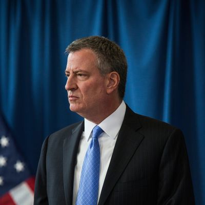 New York City Mayor Bill DeBlasio