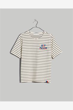 Madewell x KULE Unisex My Body Striped Tee