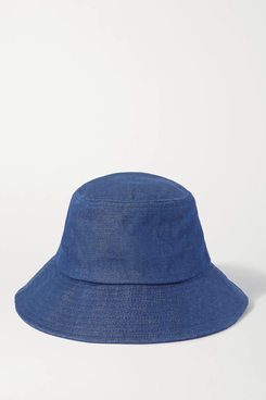 Loeffler Randall Ivy Denim Bucket Hat