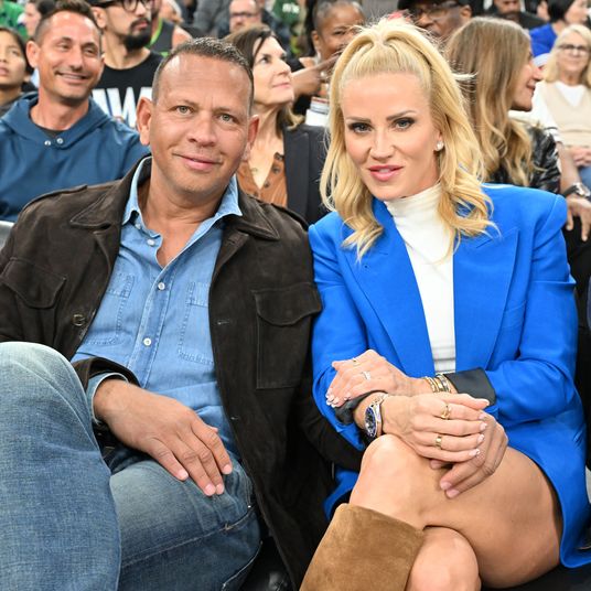 Celebrities At The Los Angeles Clippers Game