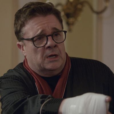 Nathan Lane as himself.