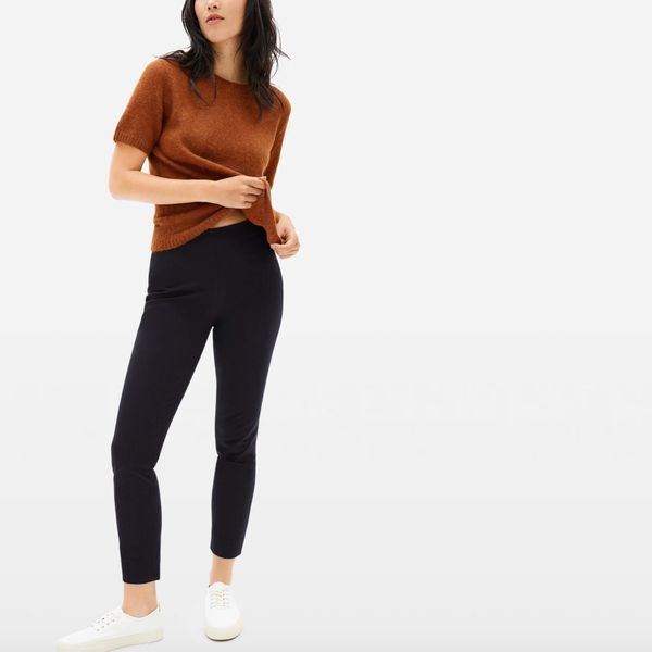 Everlane Side-Zip Stretch Cotton Pant
