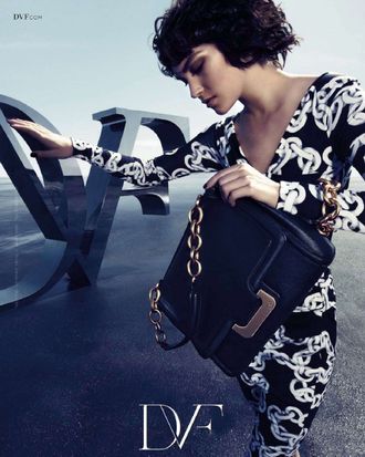 New Fall 2012 Ads: Arizona Muse for DVF, Kate Moss for Mango, and More