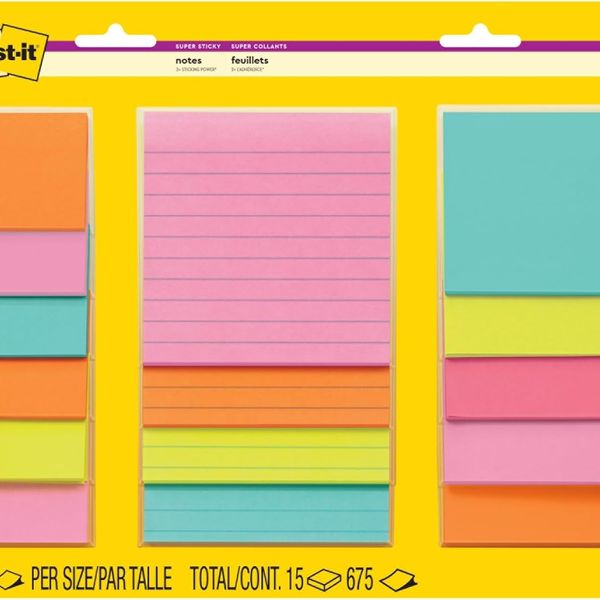 Post-it Super Sticky Notes