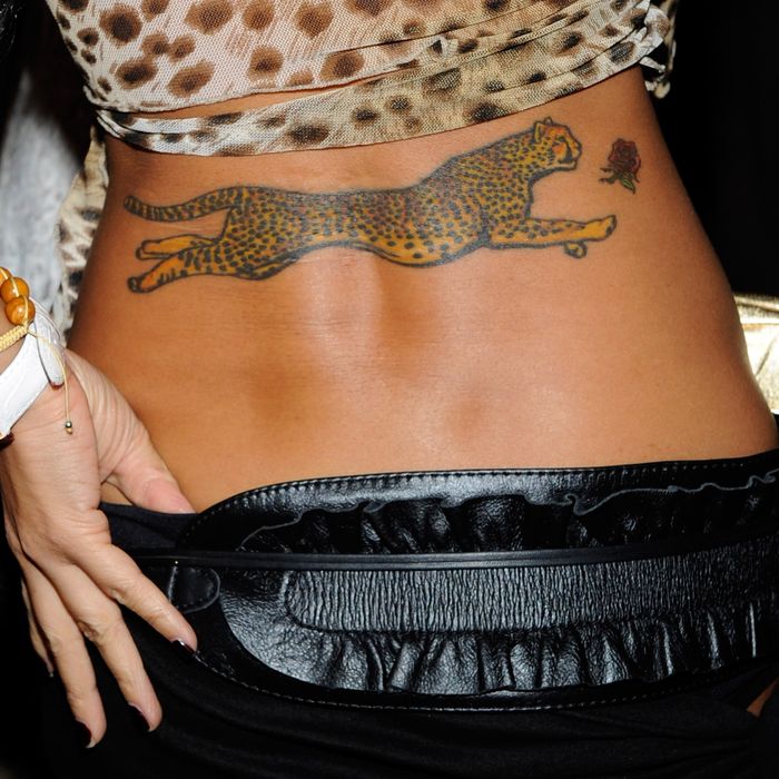 cute cheetah print tattoos