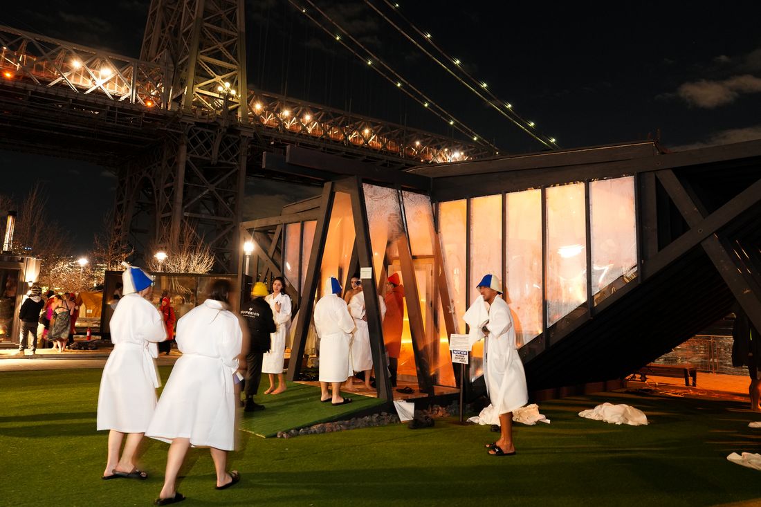 When Did Going to the Sauna Get So Stressful?