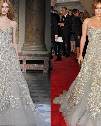 Miley cyrus zuhair murad dress sale