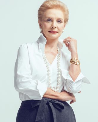 Designer Carolina Herrera.