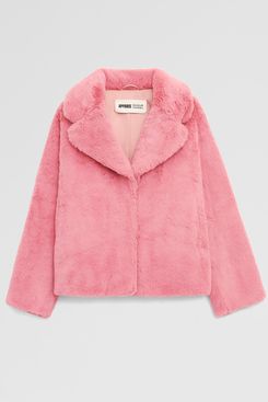 Mansur Gavriel Milly Vegan Fur Coat