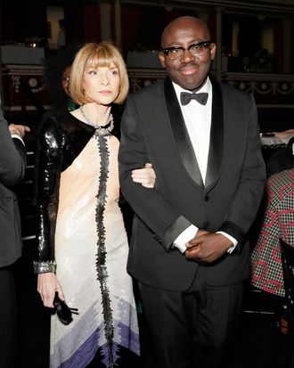 Is There Trouble Between Anna Wintour and Edward Enninful?