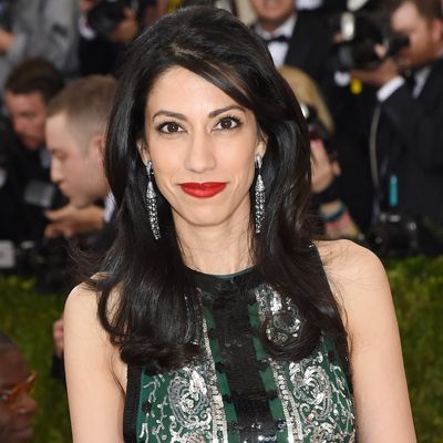 Huma Abedin at the Met Gala.