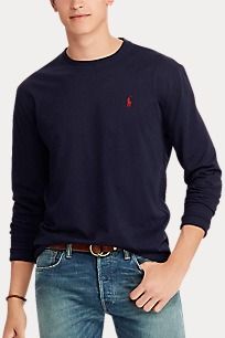 Polo Ralph Lauren Classic Fit Jersey Long-sleeved T-shirt