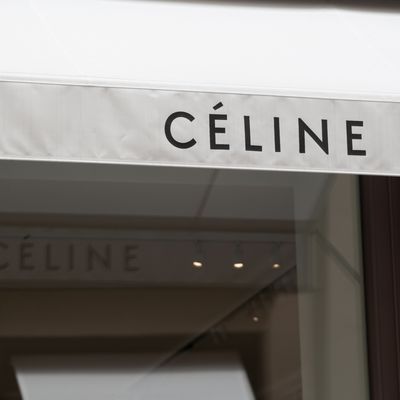 Celine shop window.