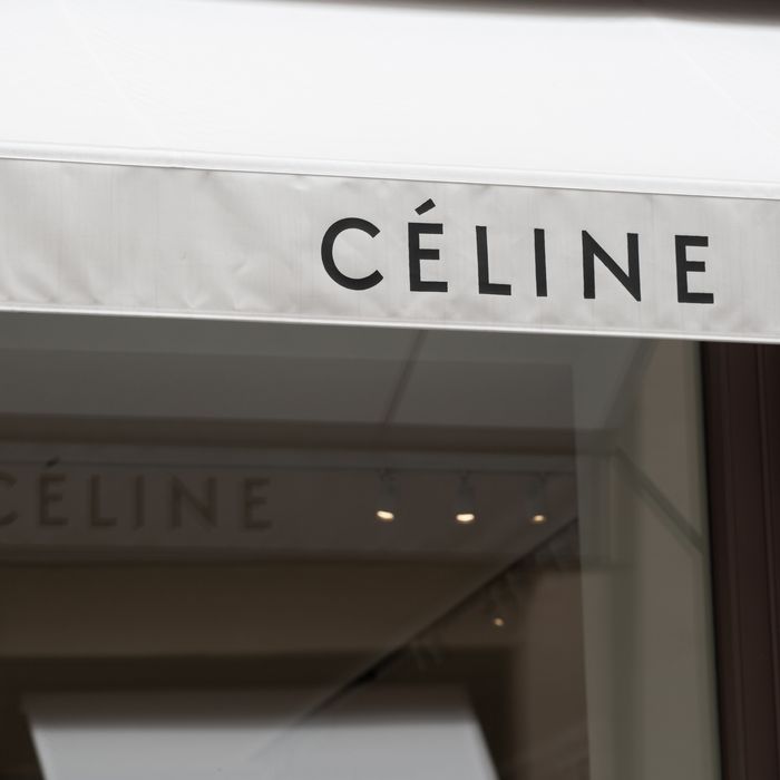Celine shop window.