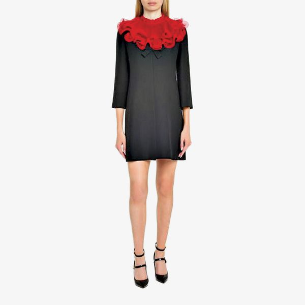 Valentino Garavani Chiffon Ruffle Collar