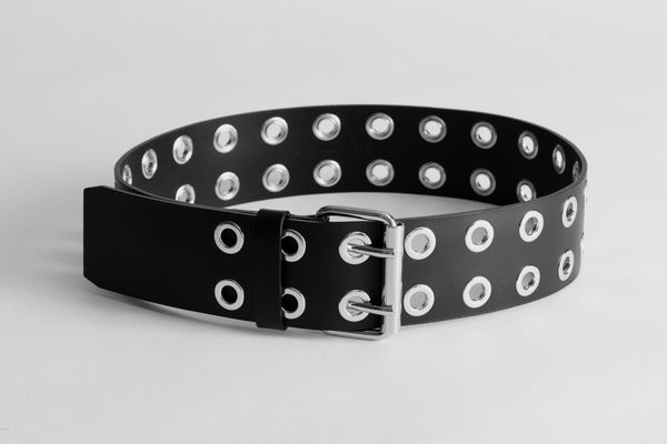 & Other Stories Leather Grommet Belt