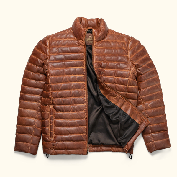 Buffalo Jackson Bridger Leather Down Jacket