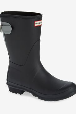 Hunter Original Short Back Adjustable Waterproof Rain Boot