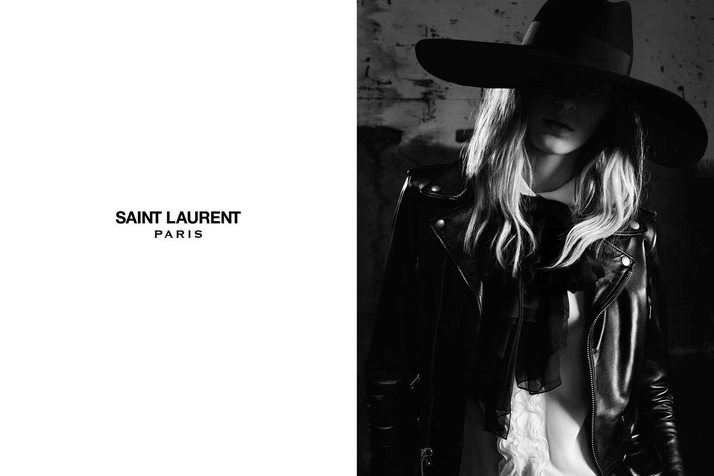 Saint Laurent Paris рекламная кампания