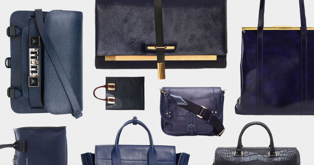See 34 Chic Navy Bags