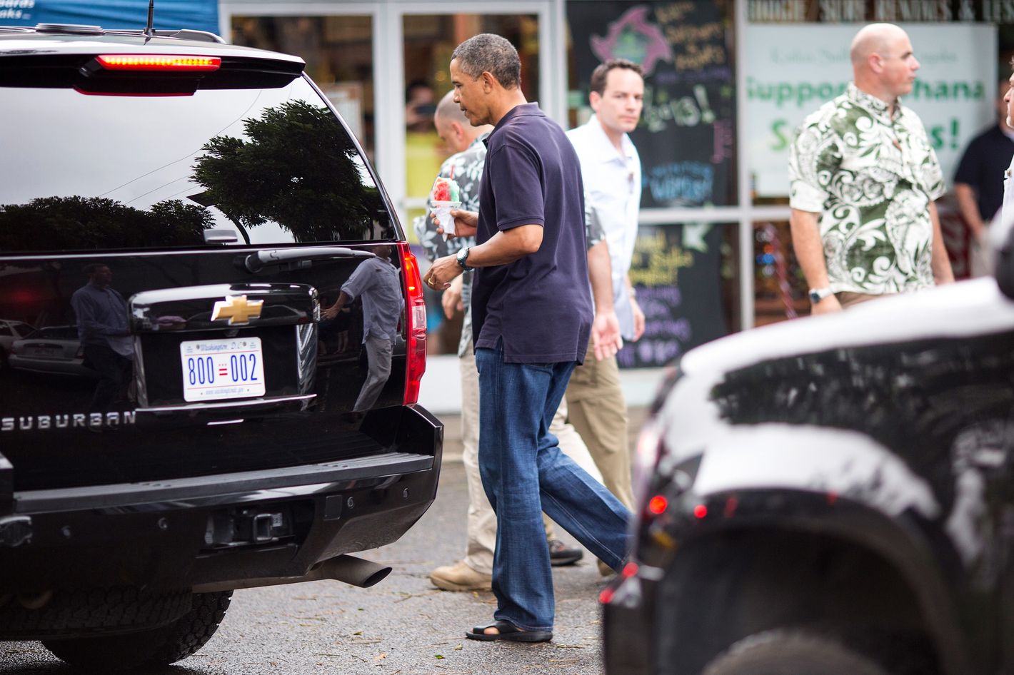 Obama and His Dad Jeans Through the Years