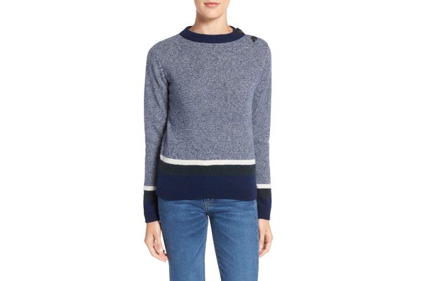 M.I.H Jeans Stripe Shrunken Sweater