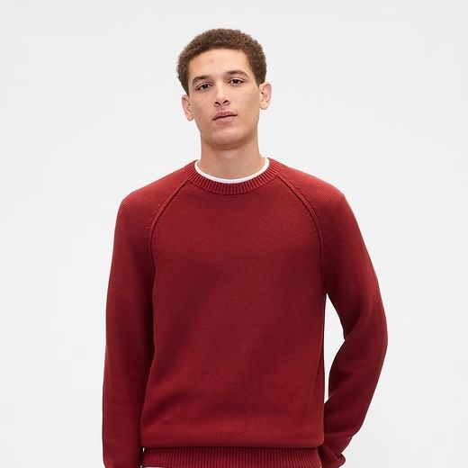 Gap Factory Garter Crewneck Sweater
