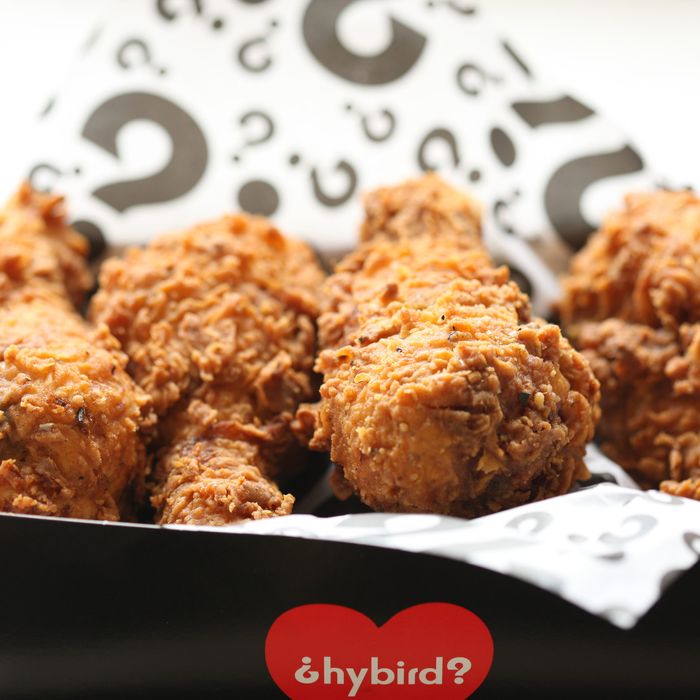The fried chicken, biscuits, and cupcakes stand certainly had its fans.