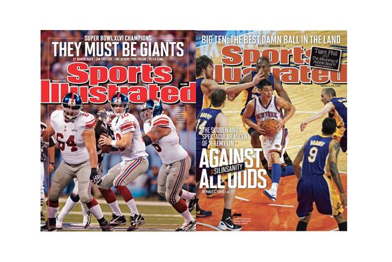 Sports Illustrated New York Giants Covers