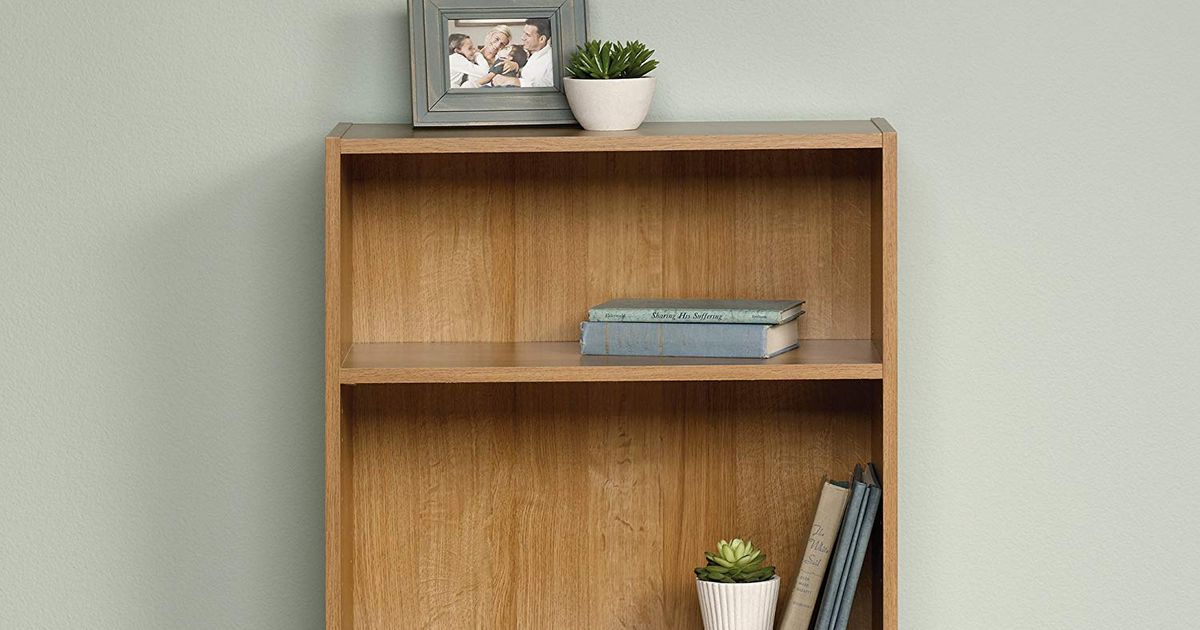 12 Best Bookcases Under 50 2018, Small Bookcase With Adjustable Shelves